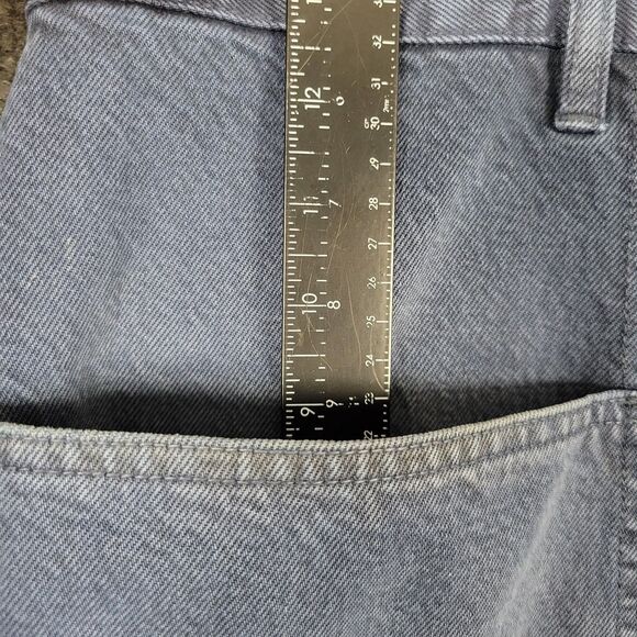 MARITHE FRANCOIS GIRBAUD Baggy Double Knee Denim Blue Jeans Big Pockets SIZE 44 - Picture 15 of 15